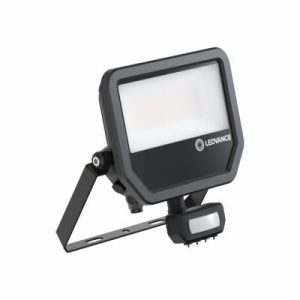 Lauko prožektorius FLOODLIGHT 50 41W 4000K su davikliu juoda spalva
