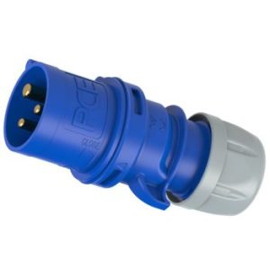 Pernešamas kištukas 013-6 16A 3p 6h IP67 PCE