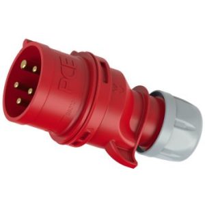 Pernešamas kištukas 015-6 16A 5p 6h IP44 PCE