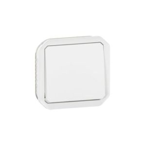 Potinkinis hermetinis perjungiklis Plexo 1 klavišo IP55 baltas 069611L