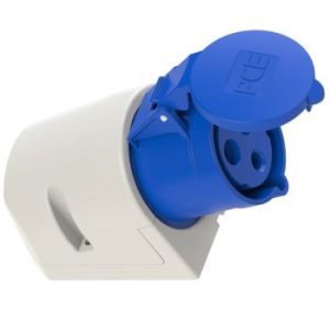 Stacionarus kištukinis lizdas 123-6 32A 3p 6h IP44 PCE