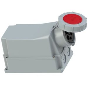 Stacionarus kištukinis lizdas 145-6 125A 5p 6h IP67 PCE