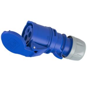 Pernešamas kištukinis lizdas 213-6 16A 3p 6h IP44 PCE